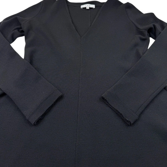 IRO Matvey Black Knit Long Sleeve Mini Wool Blend Dress - Picture 6 of 14
